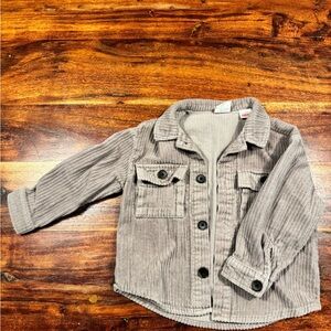 Zara Taupe Knit Sweater jacket